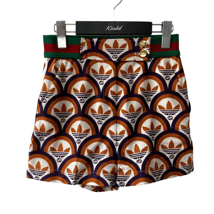 楽天市場】【中古】GUCCI X ADIDAS トレフォイル ショートパンツ  