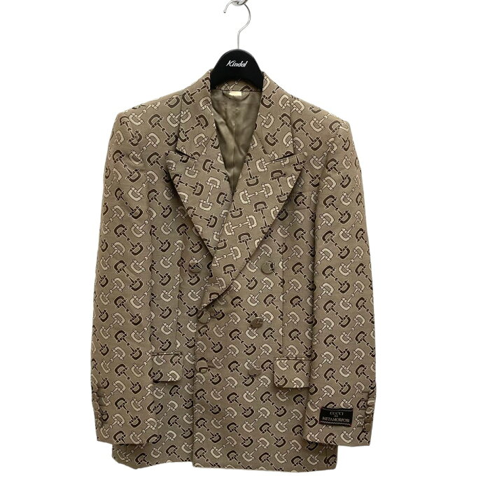 楽天市場】【中古】GUCCI テーラードジャケット 705284 ベージュ 