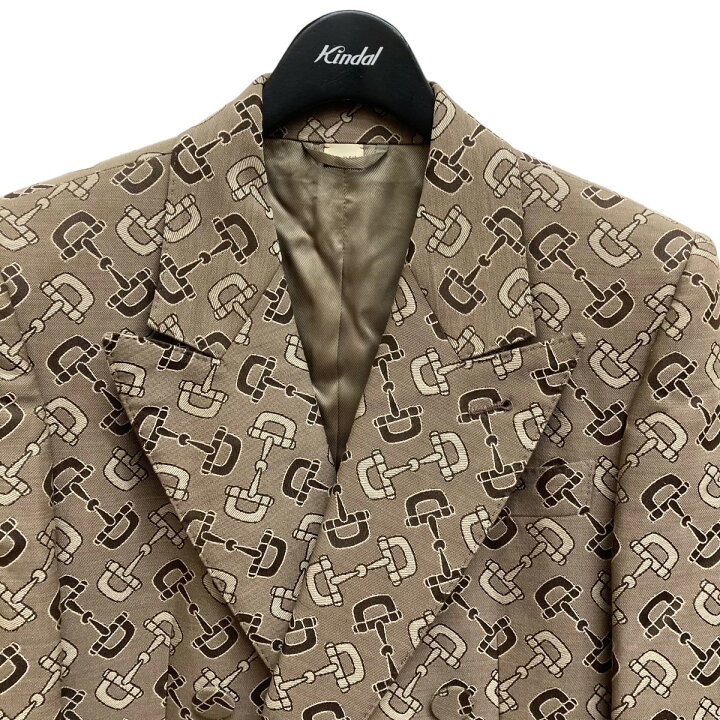 楽天市場】【中古】GUCCI テーラードジャケット 705284 ベージュ  