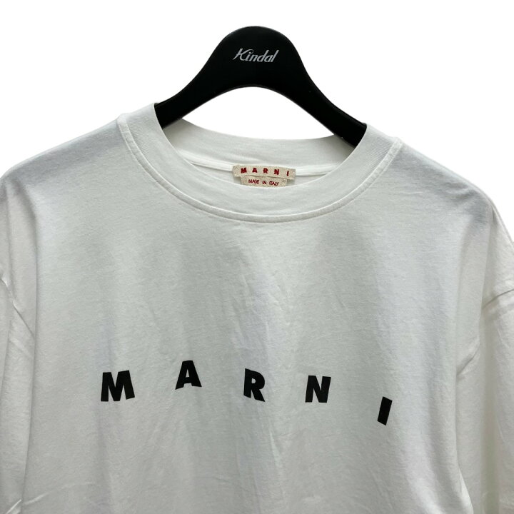 楽天市場】【中古】MARNI クルーネックオーバーサイズTEE THJET49EPB  