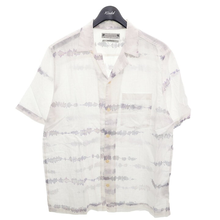 楽天市場】【中古】ALL SAINTSSWELL SS SHIRT オープンカラーシャツ 