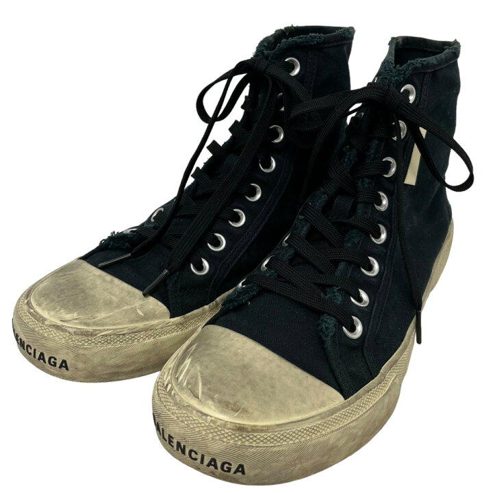 楽天市場】【中古】BALENCIAGA ハイカットスニーカー ブラック サイズ  