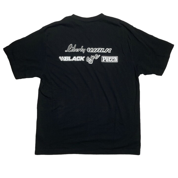 LIBERTY WALK × BlackEyePatch tシャツホワイトL