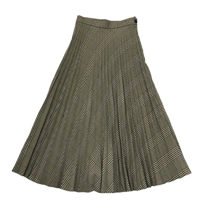 楽天市場】【中古】MM6 Maison Margielaプリーツ チェック スカート 