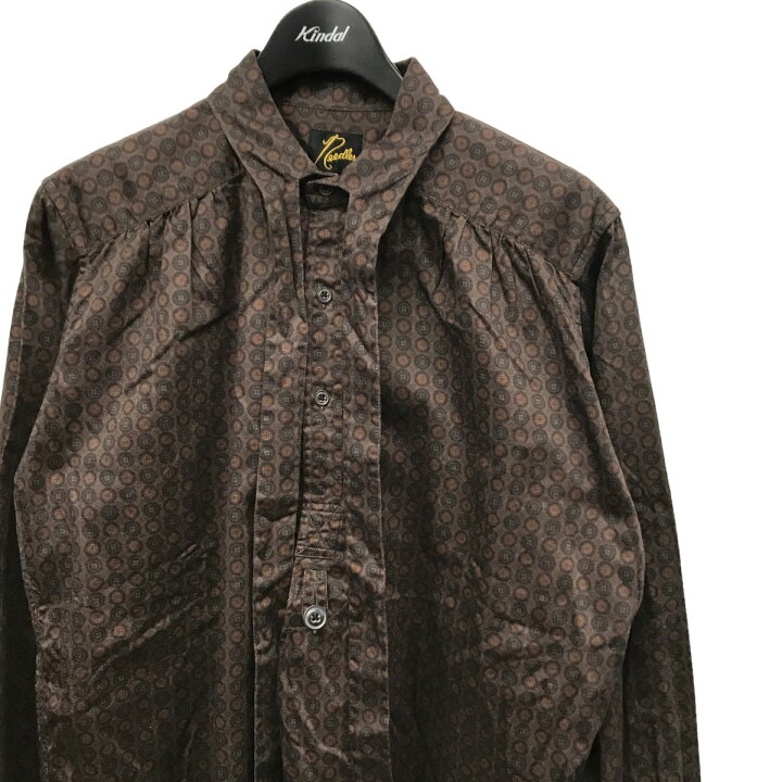 楽天市場】【中古】Needles23AW Ascot Collar EDW Shirt 総柄シャツ 