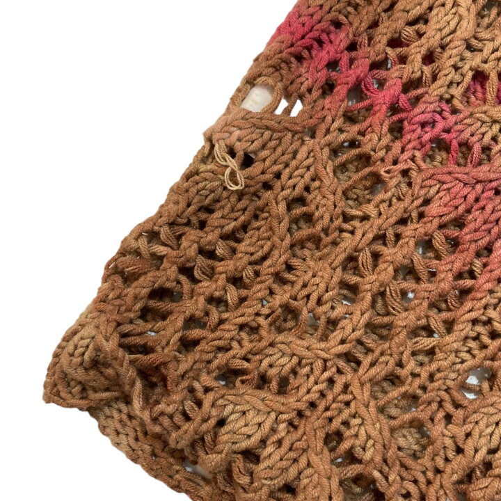楽天市場】【中古】DAIRIKUTie-dye Flower Pattern Hand Knitting 長袖 