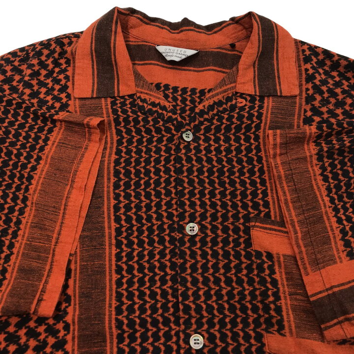 楽天市場】【中古】UNUSED Afghan print shirt アフガン柄半袖シャツ 
