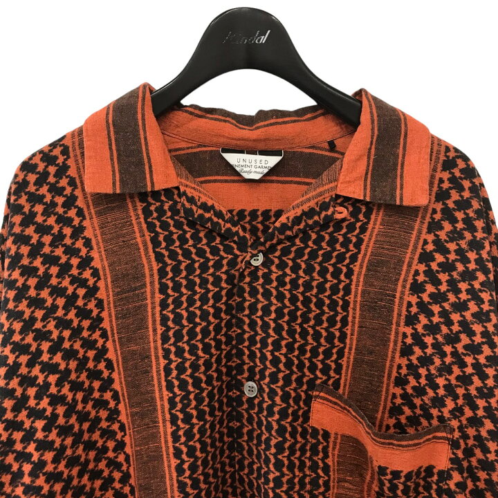 楽天市場】【中古】UNUSED Afghan print shirt アフガン柄半袖シャツ 