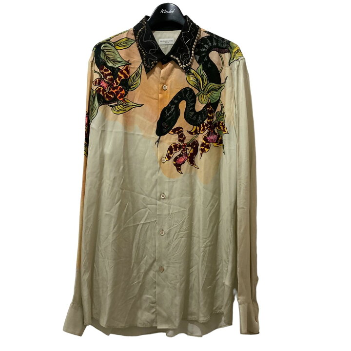 楽天市場】【中古】DRIES VAN NOTEN ロングスリーブシャツ オレンジ 