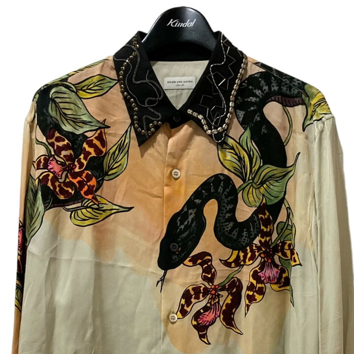 楽天市場】【中古】DRIES VAN NOTEN ロングスリーブシャツ オレンジ 