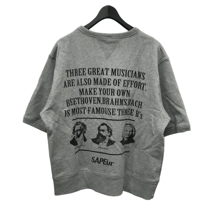 楽天市場】【中古】SAPEur S／S SWEAT BEETHOVEN ベートーヴェン 半袖  