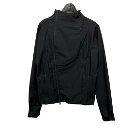 【中古】HYEIN SEO　アシンメトリーパネルジャケット ナイロンジャケット ブラック サイズ：2 【170524】（ヘインソ）