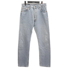 【中古】LEVI’S　501 MADE IN USA　デニムパンツ 501-0152 ライトインディゴ サイズ：30 【170524】（リーバイス）