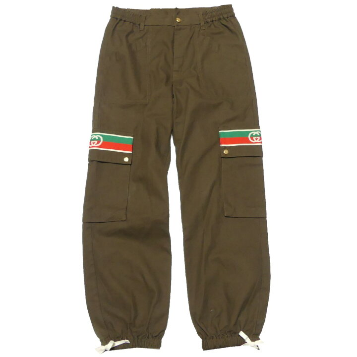 楽天市場】【中古】GUCCI インターロッキングG シェリーライン カーゴ 