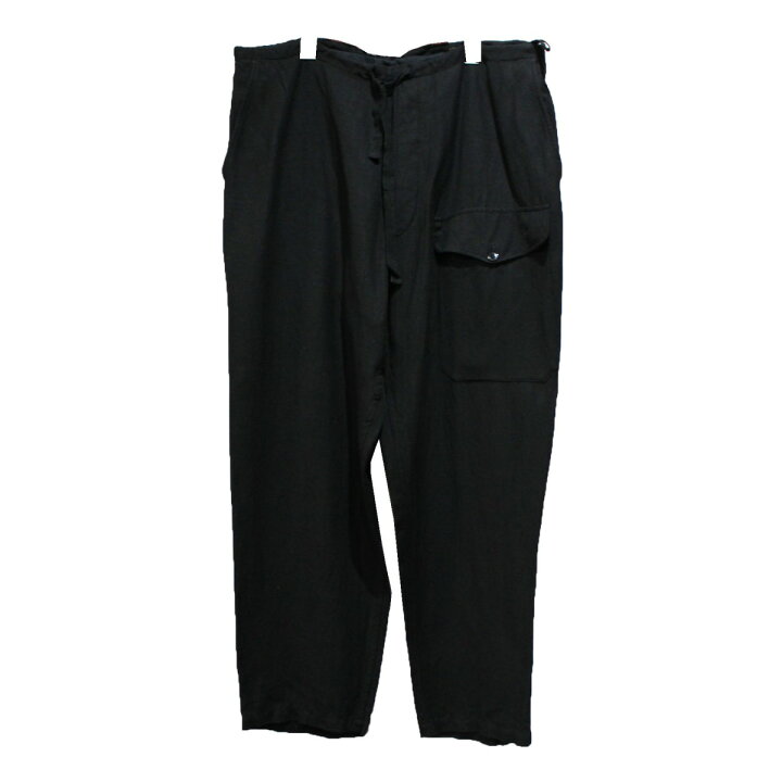 楽天市場】【中古】COMOLI 19SS ヴィスコースリネンドローストリング 