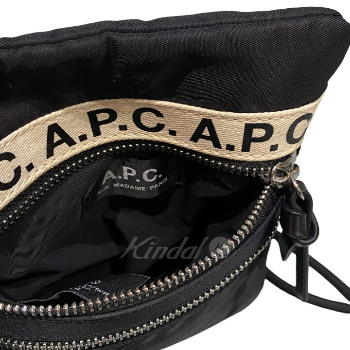 楽天市場】【中古】A．P．C． ロゴテープデザイン ナイロン素材 ミニ 