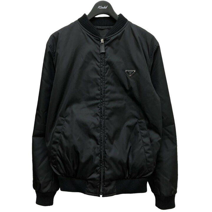 楽天市場】【中古】PRADA 23AW ボンバージャケット SGA0387 ブラック 