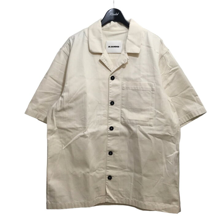 楽天市場】【中古】JIL SANDER 20SS 半袖へリンボーンシャツ 