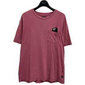 【中古】stussy　ポケットTシャツ ピンク サイズ：S 【180524】（ステューシー）