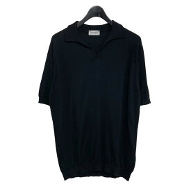 【中古】JOHN SMEDLEY　ポロシャツ ブラック サイズ：XXL 【190524】（ジョンスメドレー）