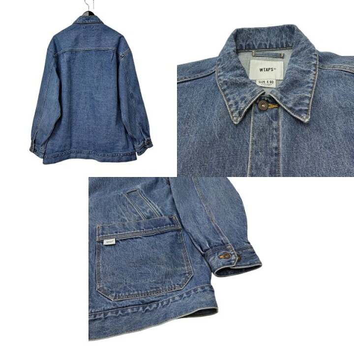 楽天市場】【中古】WTAPS 23AW DADDY／JACKET／COTTON． DENIM デニム 