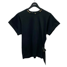 【中古】LOUIS VUITTON　サイドストラップTシャツ ブラック サイズ：S 【180524】（ルイヴィトン）
