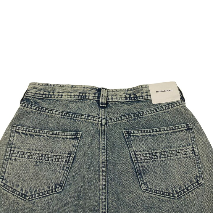 楽天市場】【中古】NAMACHEKOZANYAN DENIM OVERDYE デニムパンツ NW22 