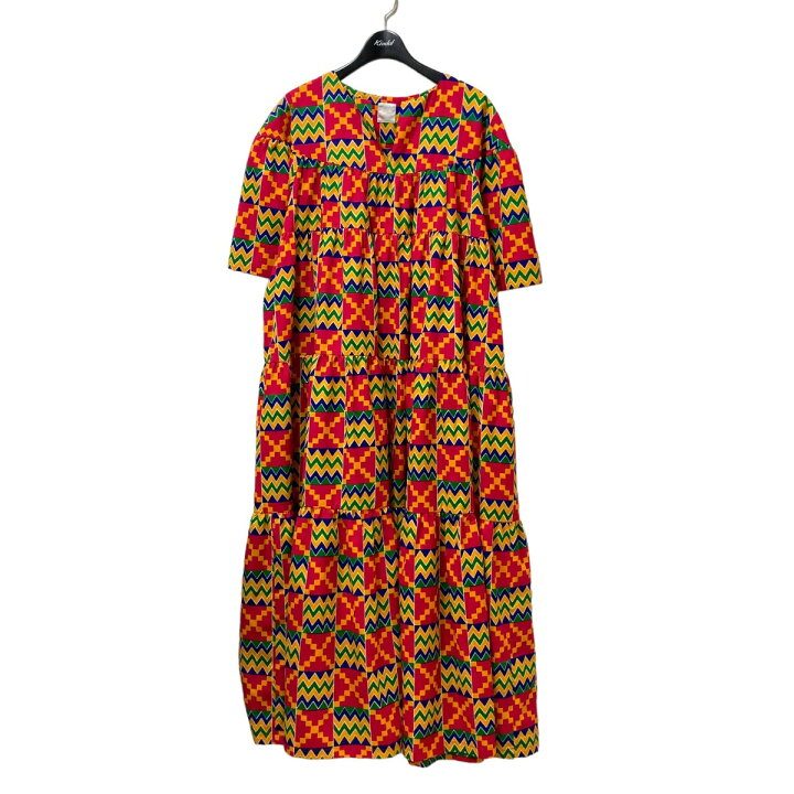 楽天市場】【中古】CITYSHOP AFRICAN WAX PRINT DRESS プリントロング  