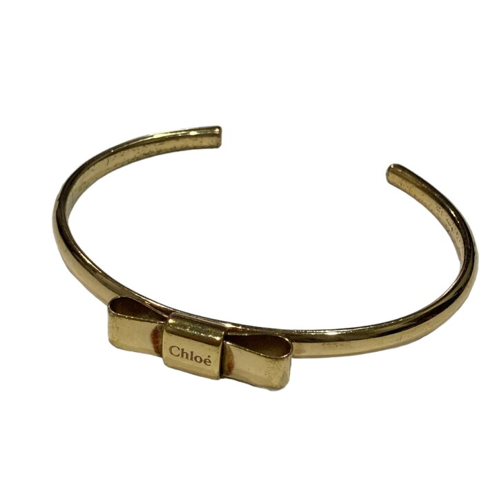 楽天市場】【中古】Chloe リボンブレスレット ゴールド 【190524  