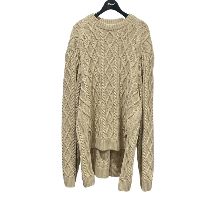 楽天市場】【中古】rokh ×H＆M オーバーサイズケーブルニットセーター 