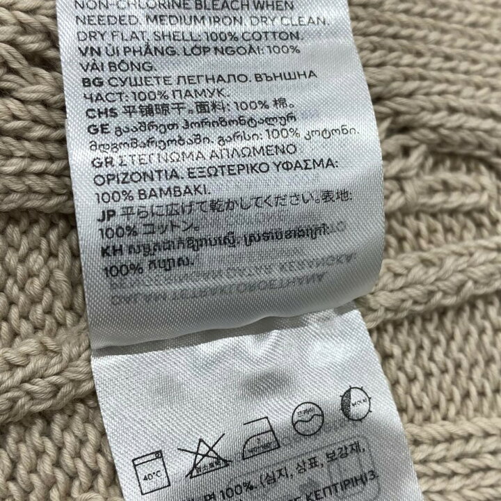 楽天市場】【中古】rokh ×H＆M オーバーサイズケーブルニットセーター 