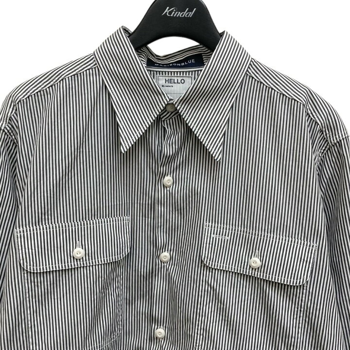 楽天市場】【中古】MADISON BLUE ×Ron Herman ストライプシャツ 