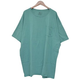 【中古】FRUIT OF THE LOOM　クルーネックTシャツ ターコイズ サイズ：3XL 【200524】（フルーツオブザルーム）