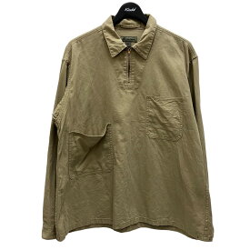 【中古】NIGEL CABOURN　20’s POH SHIRT　プルオーバーシャツ 8040-00-10020 ベージュ サイズ：46 【220524】（ナイジェルケーボン）