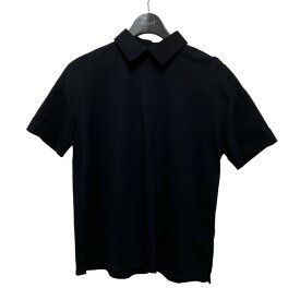 【中古】THE RERACS　23SS ポロシャツ 23SS-RECS-396L-J ブラック サイズ：38 【220524】（ザリラクス）