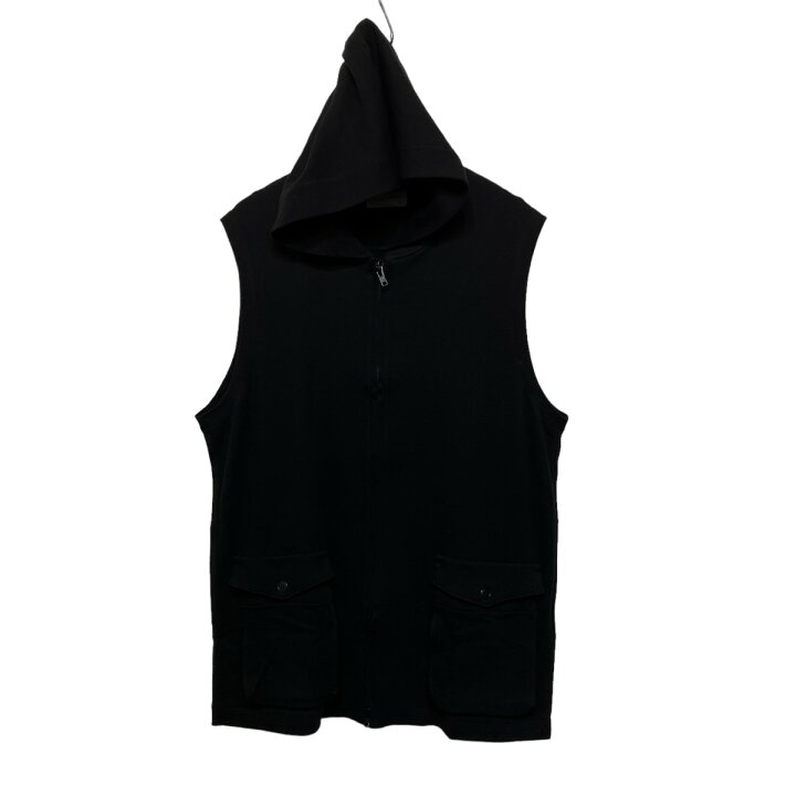 ヨウジヤマモト ノースリーブ フード付 Yohji Yamamoto