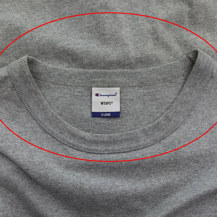 楽天市場】【中古】WTAPS×Champion 21SS long sleeve Tee ロング 