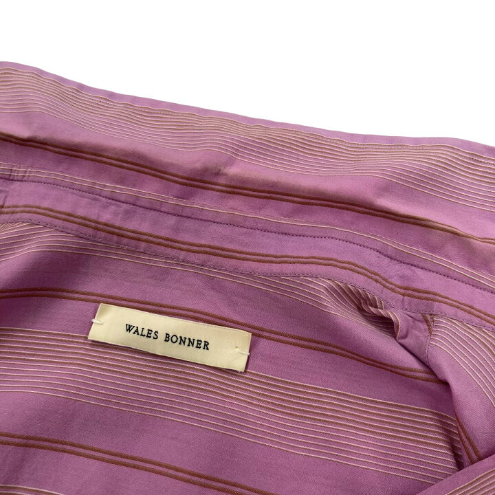 楽天市場】【中古】WALES BONNER ストライプシャツ 7883120290 