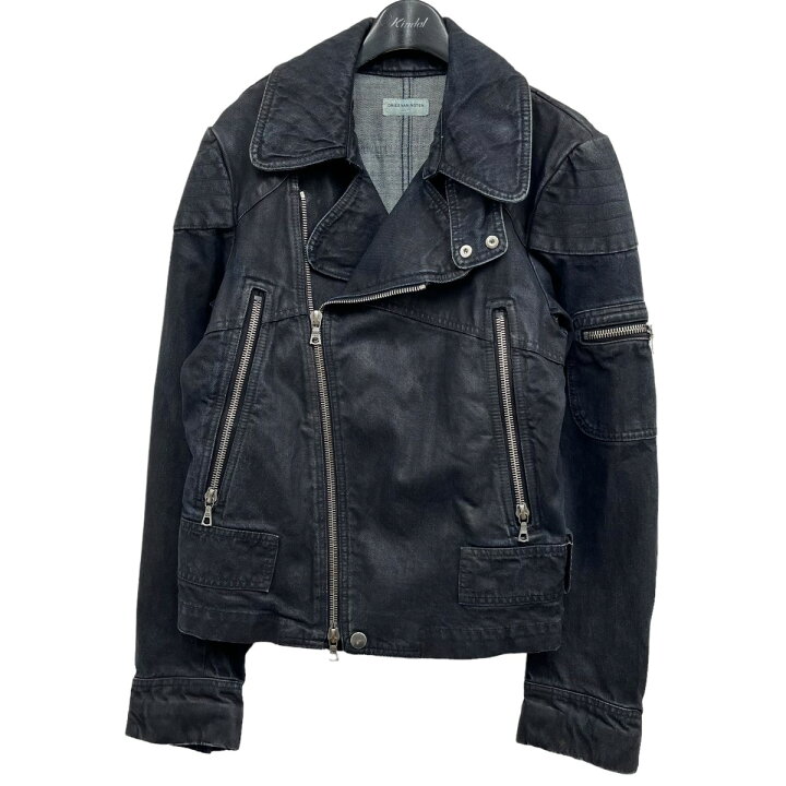 楽天市場】【中古】DRIES VAN NOTEN デニムライダースジャケット  