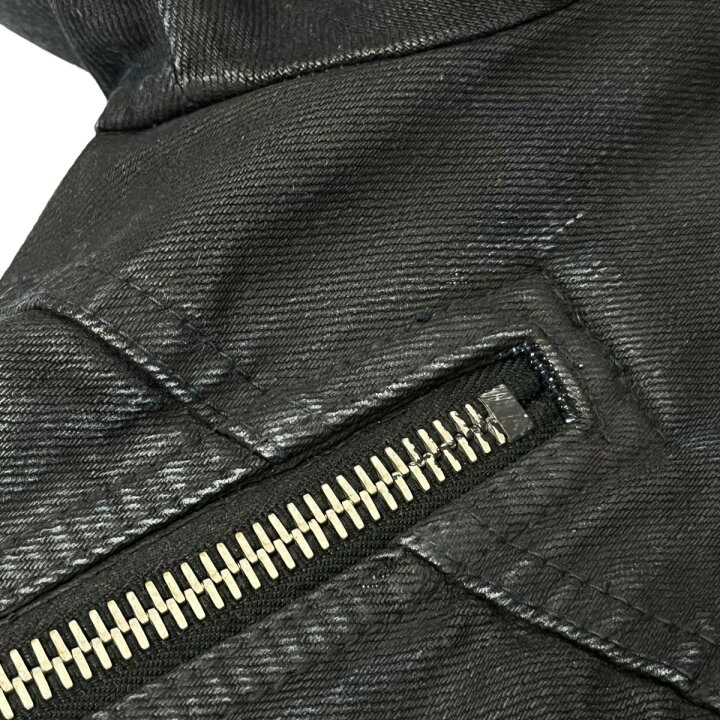 楽天市場】【中古】DRIES VAN NOTEN デニムライダースジャケット  