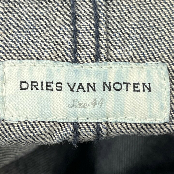 楽天市場】【中古】DRIES VAN NOTEN デニムライダースジャケット 