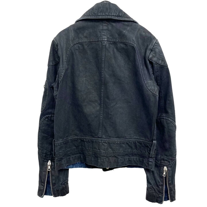 楽天市場】【中古】DRIES VAN NOTEN デニムライダースジャケット  