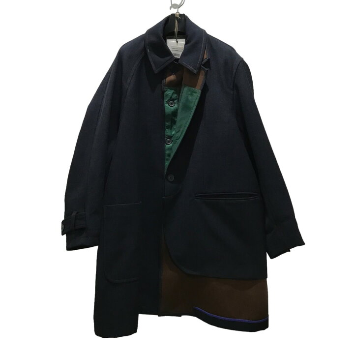 楽天市場】【中古】KOLOR 23AW ドッキングコート 23WCM-C04108  