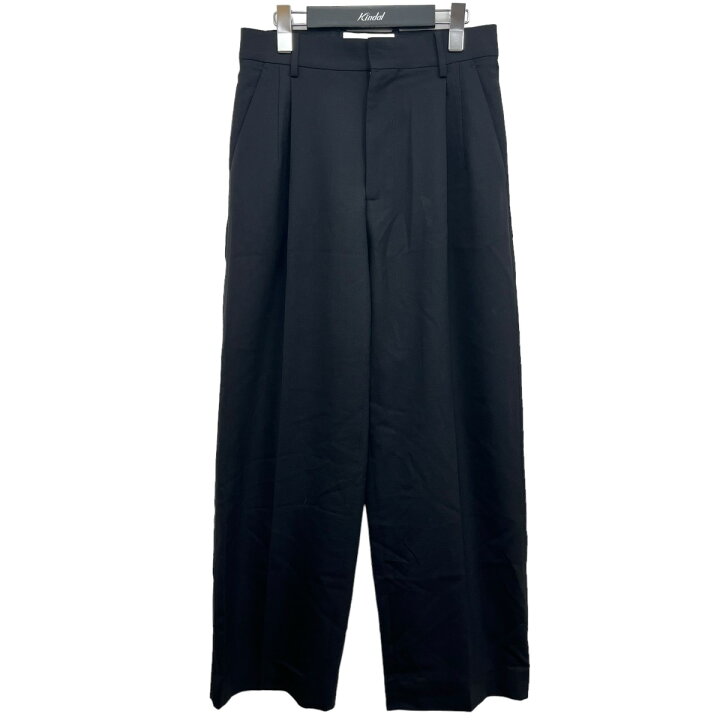 楽天市場】【中古】LOEWE ワイドスラックス ブラック サイズ：42 