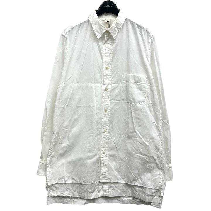 楽天市場】【中古】GROUND Y 長袖シャツ ホワイト サイズ：3 