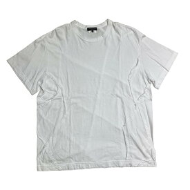 【中古】COMME des GARCONS HOMME PLUS　23SS 再構築 S／S Tee 立体 オーバーサイズ Tシャツ PK-T028 ホワイト サイズ：S 【220524】（コムデギャルソンオムプリュス）