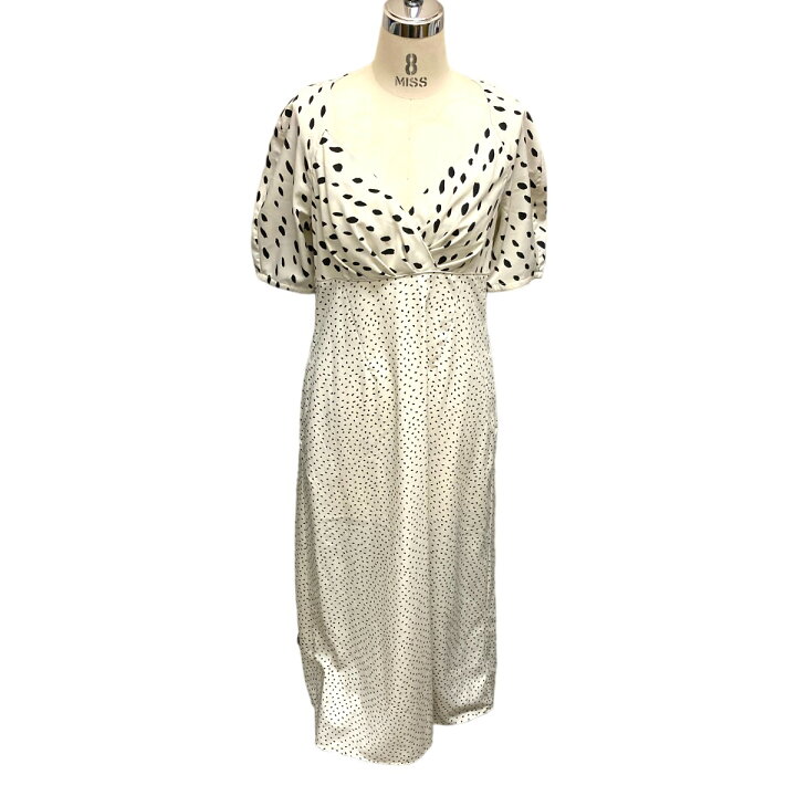 楽天市場】【中古】kei shirahata ドット柄ワンピース 16WF0194034  
