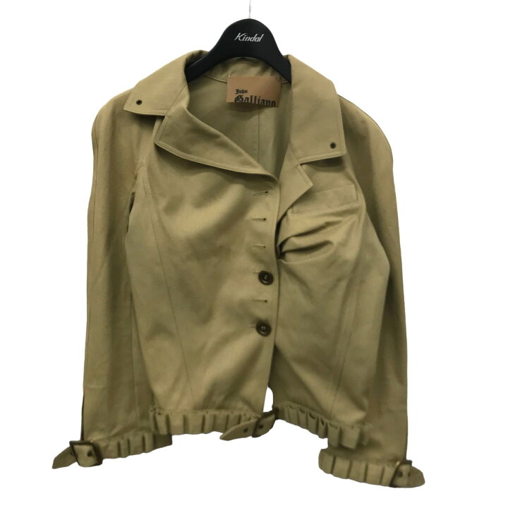 楽天市場】【中古】JOHN GALLIANO変形ジャケット ベージュ サイズ 
