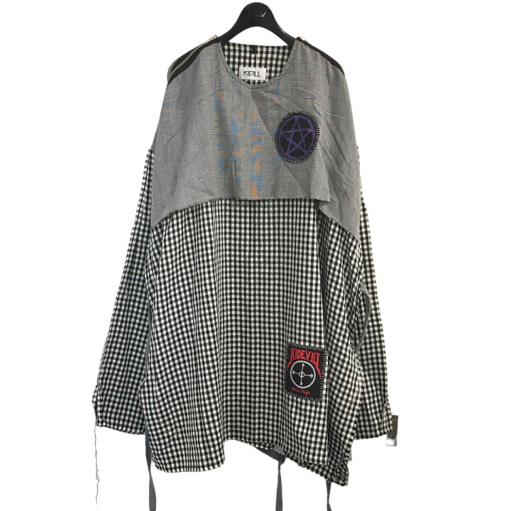 楽天市場】【中古】KIDILL 2024SS「GAUZE SHIRT」 チェック柄ガーゼ 