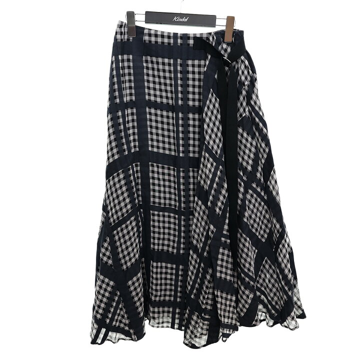 楽天市場】【中古】Chika Kisadaテープ装飾チェックスカート CB-18033A  